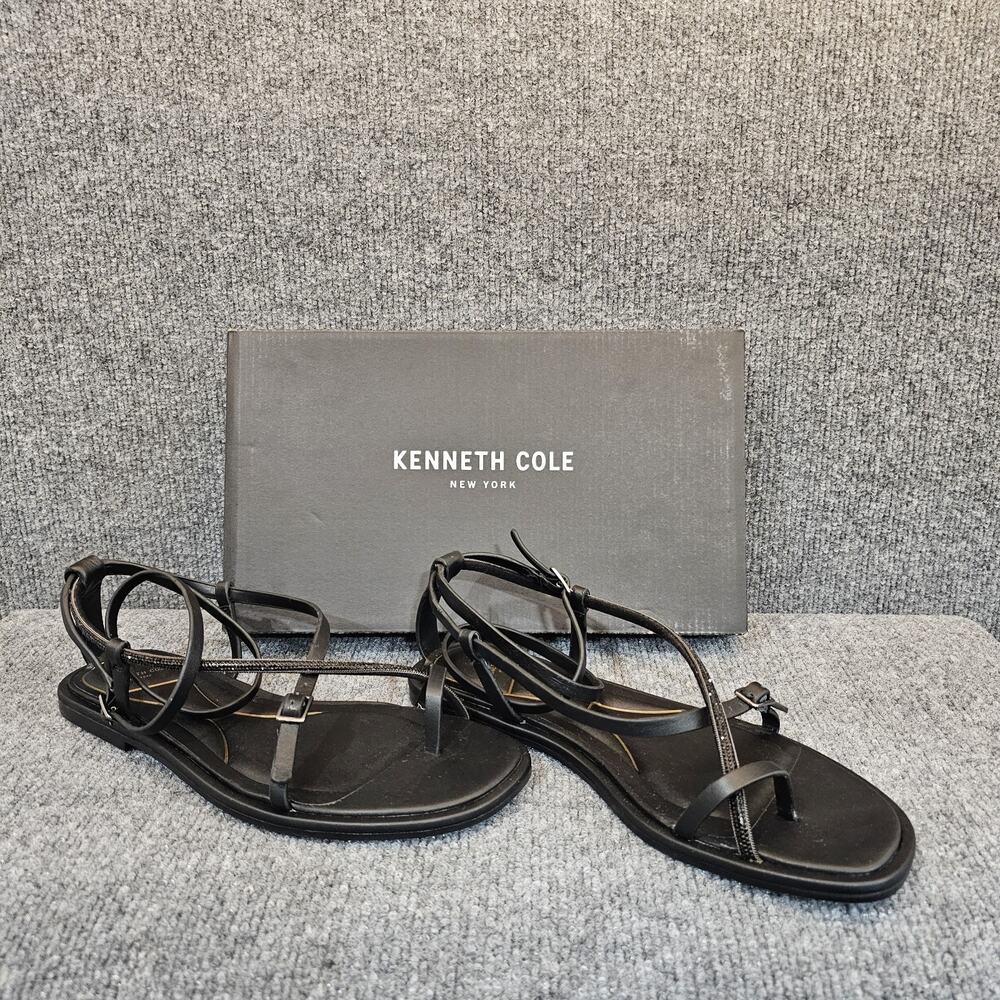 Kenneth Cole New York Women's Paros Jewel Flat Sandal Sz 8.5